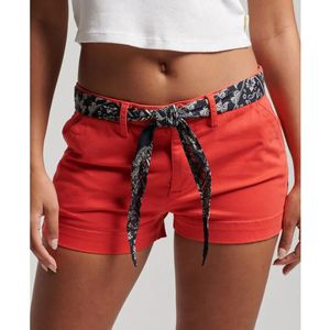 Superdry - Vintage Chino Hot Shorts - Korte Broek - Zwart - Katoen