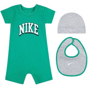 Nike Kids Set Bib Baby Set Groen 6-12 Months Jongen