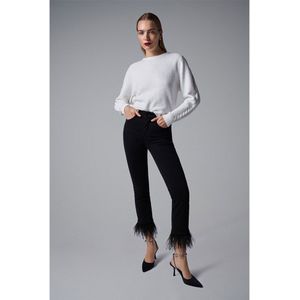 Salsa Jeans Embellished Sweater Zwart XS Vrouw