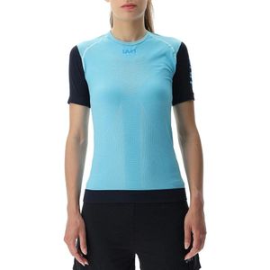 Uyn Running Pb42 T-shirt Met Korte Mouwen Blauw L Vrouw