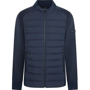 Hackett Hybrid Quilt Sweatshirt Met Rits