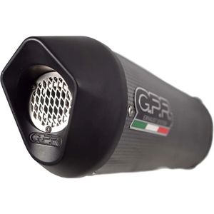 Gpr Exhaust Systems Furore Evo4 Poppy Kawasaki Z 400 23-24 Ref:e5.k.173.fp4 Gehomologeerde Slip On Uitlaatdemper