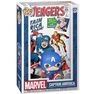 Funko Marvel Pop! Comic Cover Vinyl Avengers 4 1963 9 Cm Figure Blauw