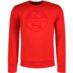 North Sails Organic Fleece Sweatshirt Rood M Man