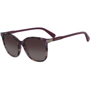 Longchamp 612s Sunglasses Paars Purple Tortoise Man