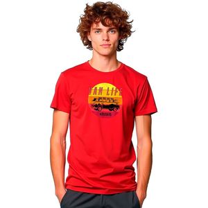 Kruskis Van Life Sunset T-shirt Met Korte Mouwen