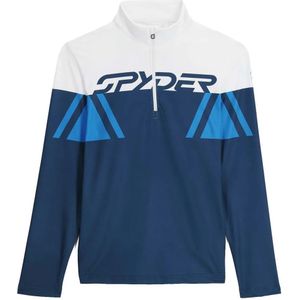 Spyder - Podium - Sweatshirt - Blauw - Met Halve Rits