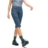Dames - Wandelbroek - Jeansblauw - Elastisch - Slim Fit