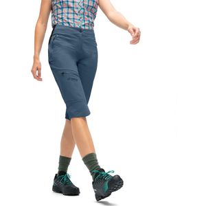 Dames - Wandelbroek - Jeansblauw - Elastisch - Slim Fit