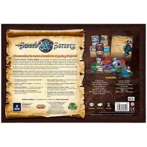 Devir Iberia Sword And Sorcery Chronicles Ancient Board Game Goud