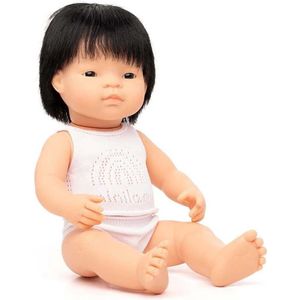 Miniland Babypop Jongetje Met Vanillegeur 38 Cm Wit Pak