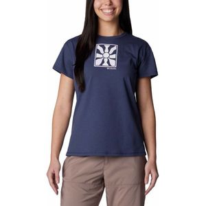 Columbia Sun Trek™ Short Sleeve T-shirt Blauw XL Vrouw