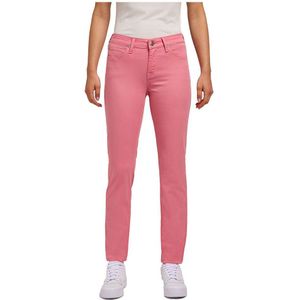 Lee Marion Straight Fit Jeans Roze 33 / 33 Vrouw