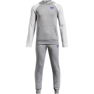 Under Armour Rival Fleece Tracksuit Grijs 8 Years