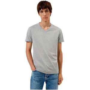 Hugo Short Sleeve V Neck T-shirt Zwart XL Man