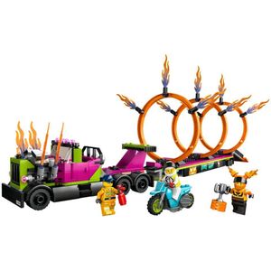 LEGO City Stuntz Stunttruck & Ring Of Fire-uitdaging Set - 60357