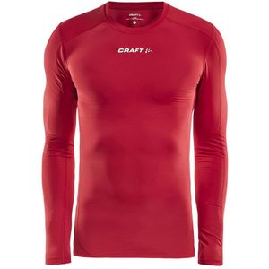 Craft Pro Control Compression Long Sleeve Base Layer Rood 2XL Man