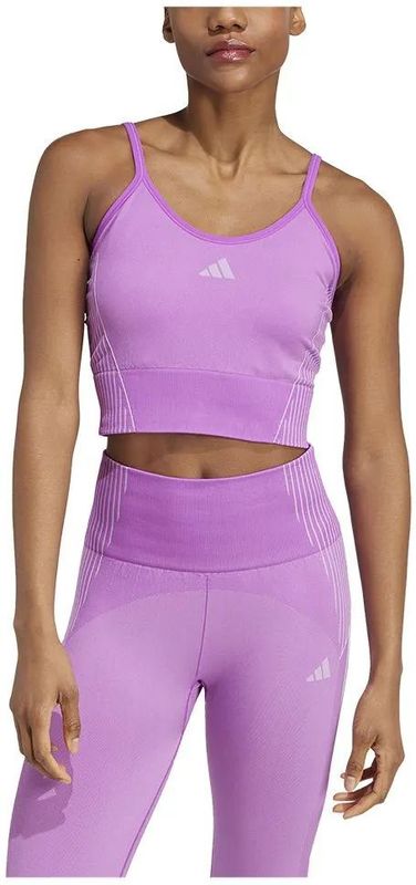 adidas - Aeroknit - Sport-top - Ronde Hals - Strakke Pasvorm