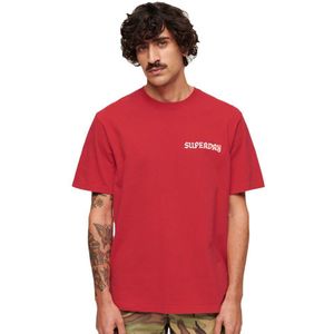 Superdry Tattoo Graphic Loose Short Sleeve T-shirt Rood 3XL Man