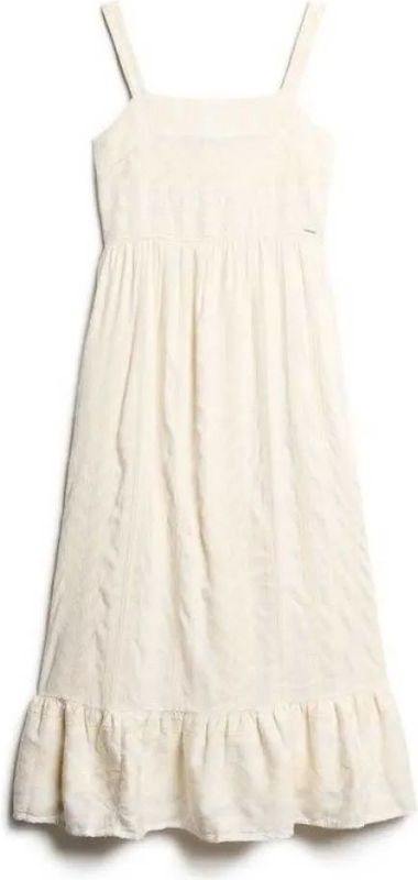 Superdry Statement Tiered Lange Jurk