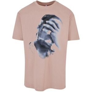 Mister Tee Urban Classics 4 Am Oversized Short Sleeve T-shirt Roze M Man
