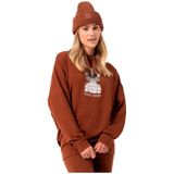 Super.natural - W SNOW CAT HOODIE - Hoodie - Oversized - Merinowol
