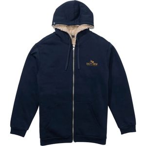 Salty Crew Coastal Sherpa Fleece Fleece Met Volledige Rits
