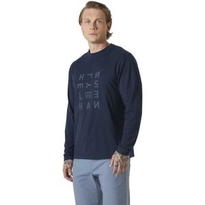 Helly Hansen Skog Graphic Tee T-shirt Met Lange Mouwen