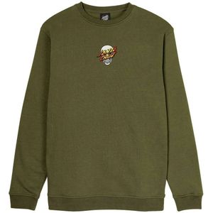 Santa Cruz Crew Dressen Skull Dot Front Sweatshirt