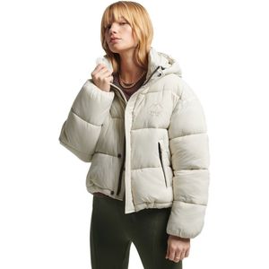 Superdry Code Xpd Cocoon Puffer Jacket Groen L Vrouw