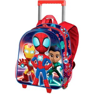 Karactermania Glow Spidey Spiderman Trolley Blauw