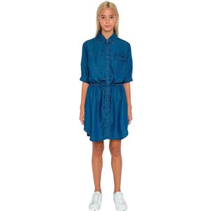 Pepe Jeans Glaze Short Dress Refurbished Blauw XS Vrouw