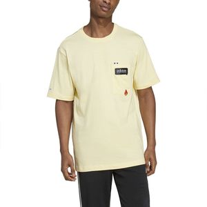 Adidas Remoji Pocket Graphic T-shirt Met Korte Mouwen