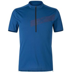 Montura Way Zip Short Sleeve T-shirt Blauw 2XL Man
