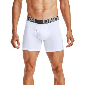 Under Armour Charged Cotton 6´´ Boxer 3 Units Wit S Man