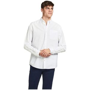 Jack & Jones Oxford Overhemd Met Lange Mouwen