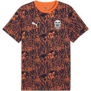 Puma Valencia Cf Football Culture Aop T-shirt Met Korte Mouwen