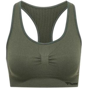 Hummel - Hmlshaping Seamless Sports Top - Thyme - Sporttop