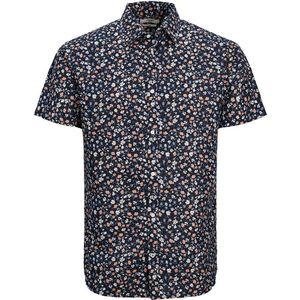 Jack & Jones Summer Print Short Sleeve Shirt Veelkleurig XL Man