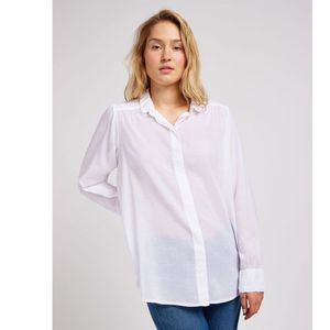 Lee Shirred Blouse Blouse Wit XS Vrouw