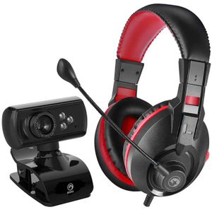 Marvo Ma-cm381 Koptelefoon- En Webcampakket