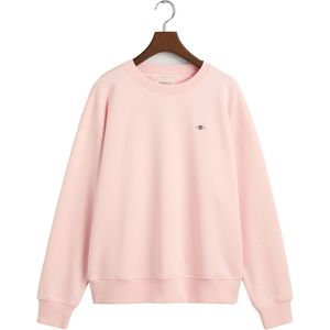 Gant Rel Shield Sweatshirt Roze M Vrouw