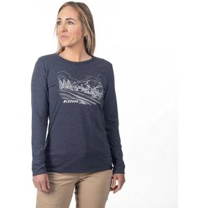 Klim Haven Tri-blend T-shirt Met Lange Mouwen