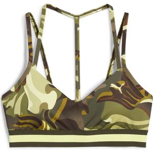 Puma Floral Ribbon Strappy Low Sportbeha