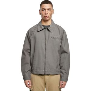 Urban Classics Overdyed Workwear Jacket Grijs 3XL Man