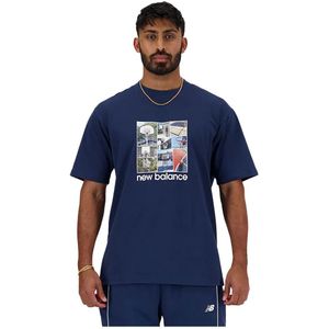 New Balance Hoops Graphic T-shirt Met Korte Mouwen