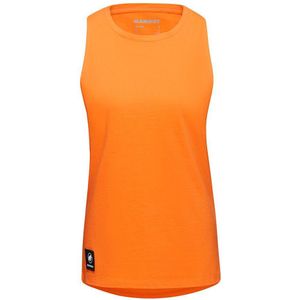 Mammut Massone Patch Sleeveless T-shirt Oranje S Vrouw