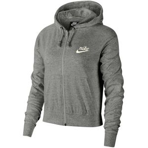 Nike Sportswear Gym Vintage Full Zip Sweatshirt Grijs XS Vrouw