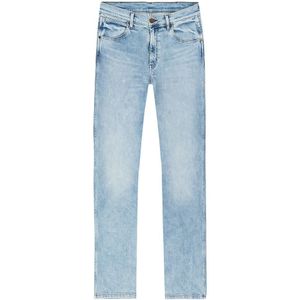 Wrangler Larston Slim Tapered Fit Jeans Blauw 30 / 30 Man