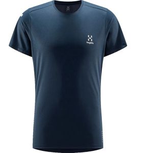 Haglofs L i m Tech T-shirt Met Korte Mouwen Blauw S Man
